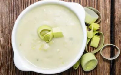 Vichyssoise (crema de puerros)